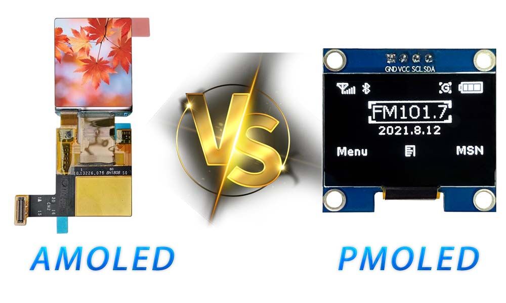 AMOLED vs PMOLED