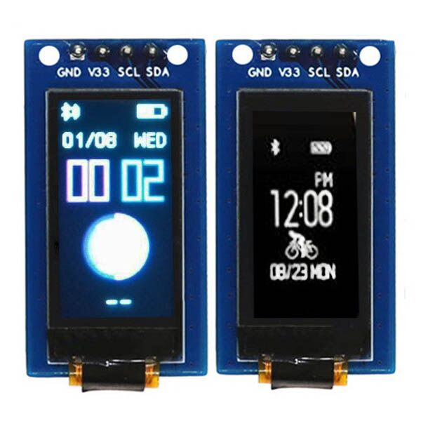 0.96 inch portrait 64 128 pmoled 1