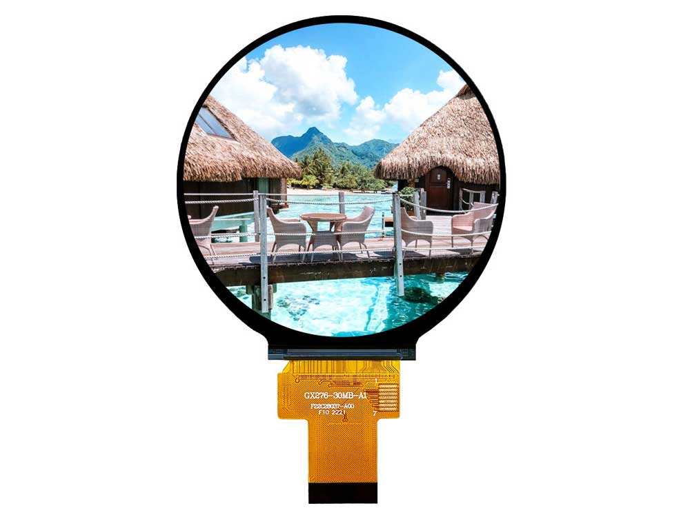 2.76 tft lcd 480480 for wearable application