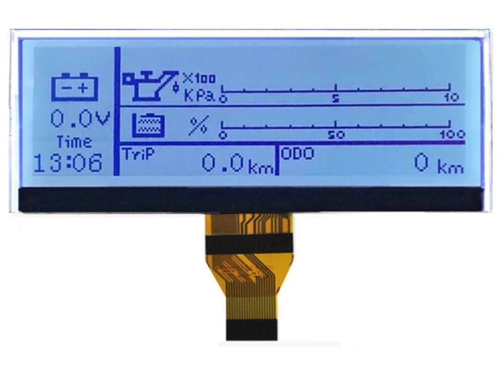 212 by 64 dot matrix fstn positive display grey background and black letters cog lcd module.jpg
