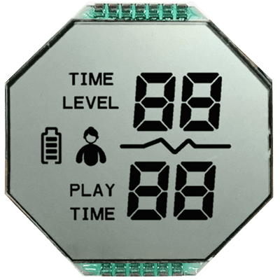 htn segment positive reflective display grey background and black letters lcd panel.png