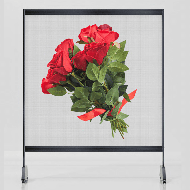 led holographic invisible screen