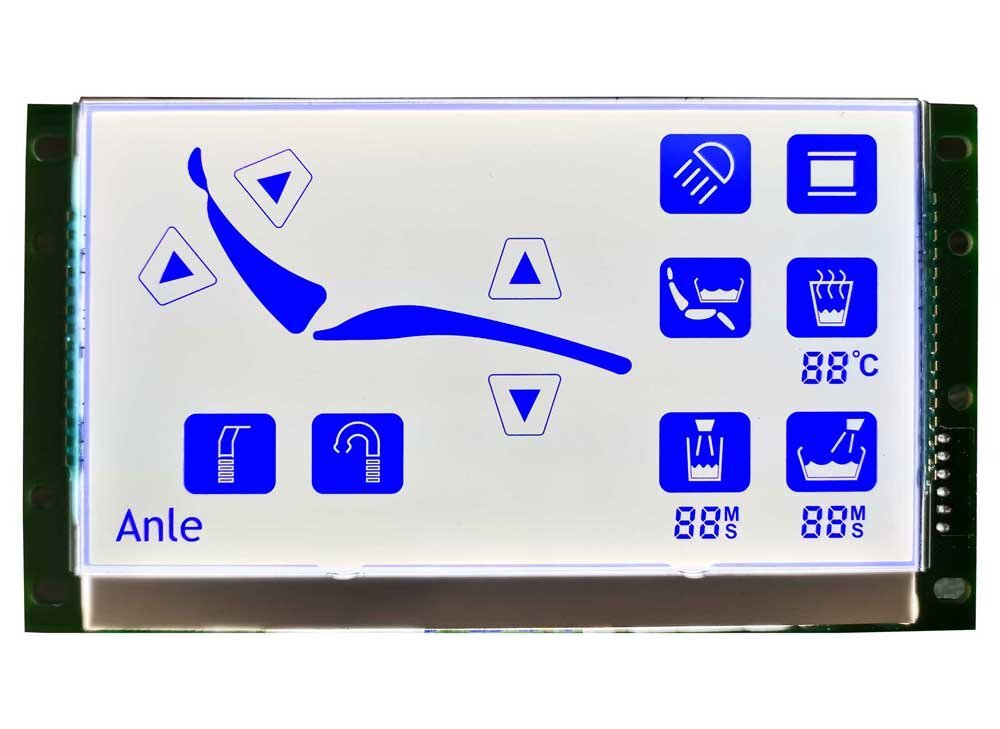 stn segment positive display grey background and blue letters cob lcd module for water equipment.jpg