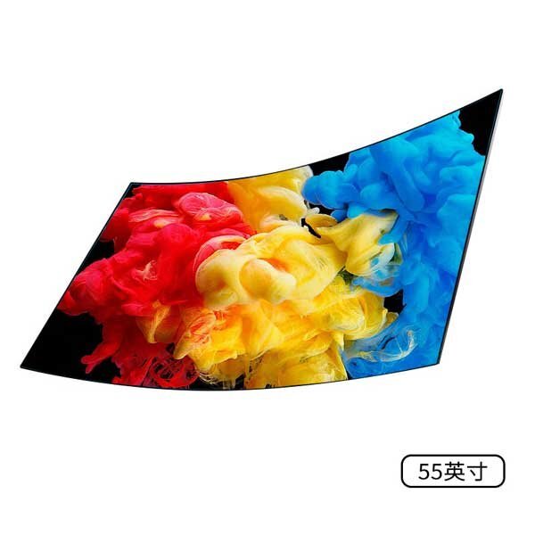 55inch flexible oled display