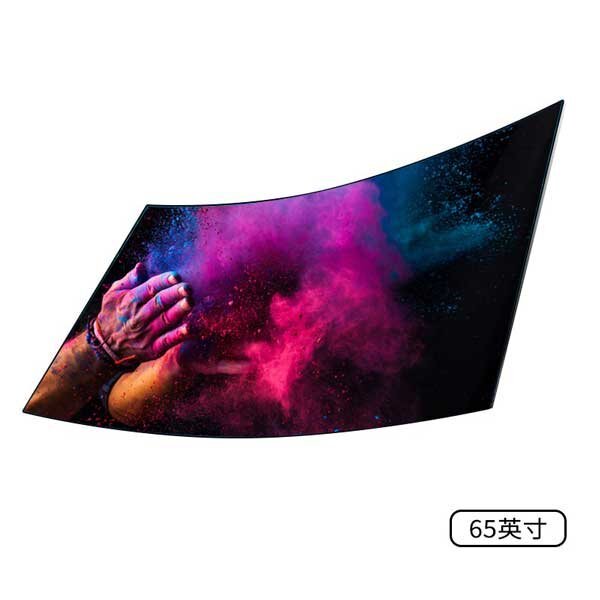 65inch flexible oled display