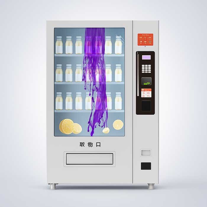 transparent lcd vending machine display