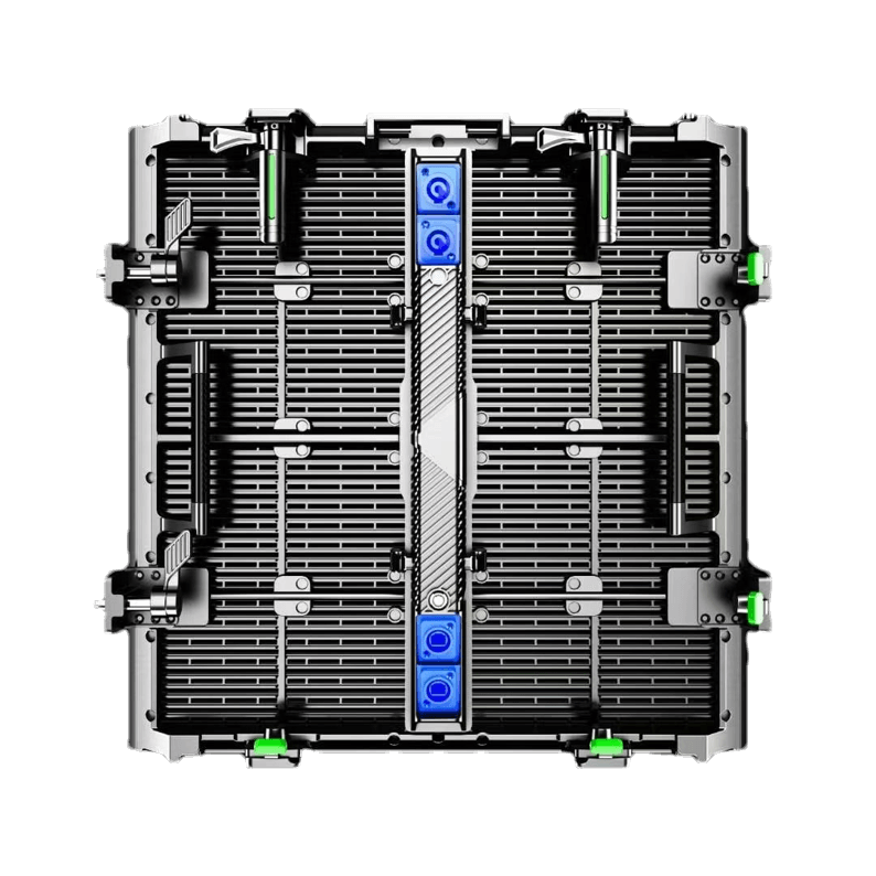 500×500 rental transparent led cabinet