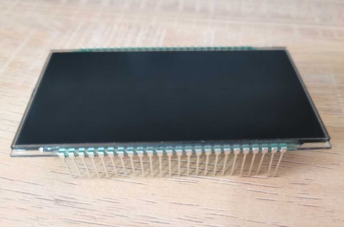 Test Report LCD PINs Soldered on PCB