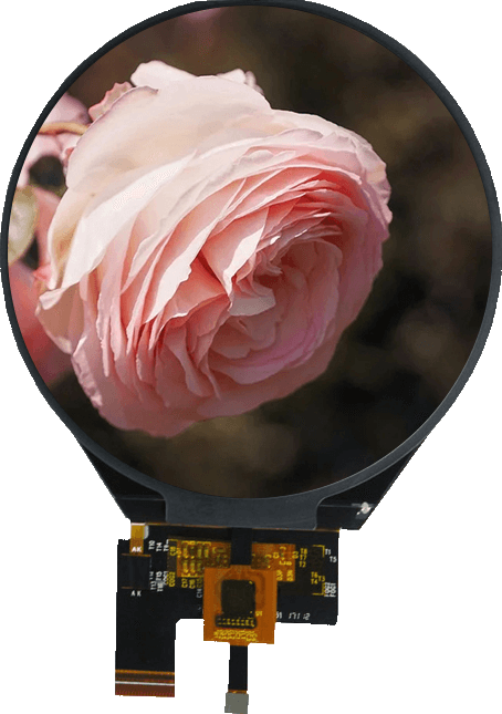 ILI9881C 3.4-Inch Circular Screen with 39 pin 800*800 Resolution Round LCD Touch Display hero