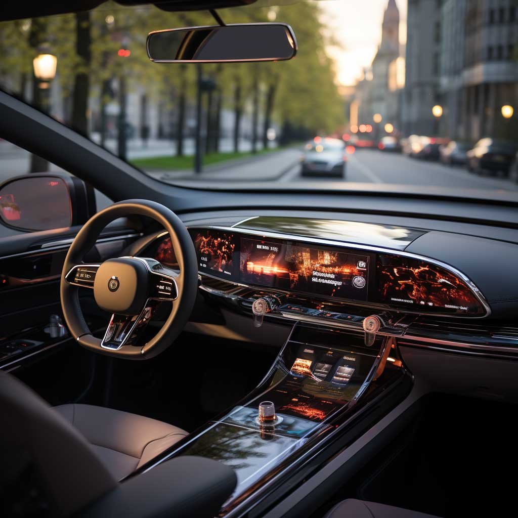 revolutionary touchscreen designs in the automotive industry in the ever