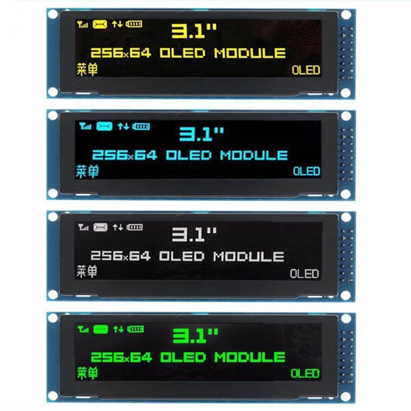 3.12 inch landscape 256 64 pmoled 1