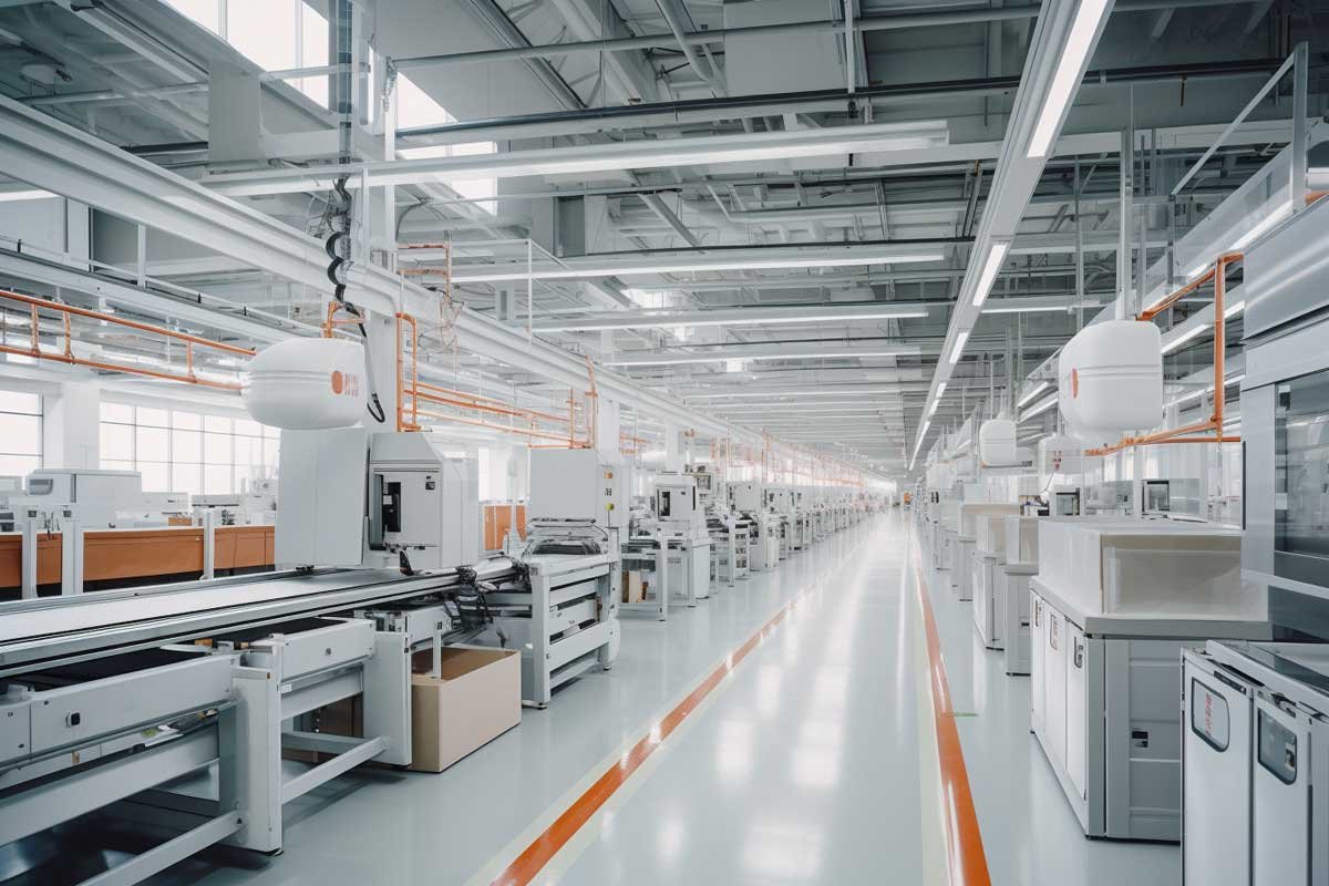 displayman a production line inside of a lcd display factory space 3