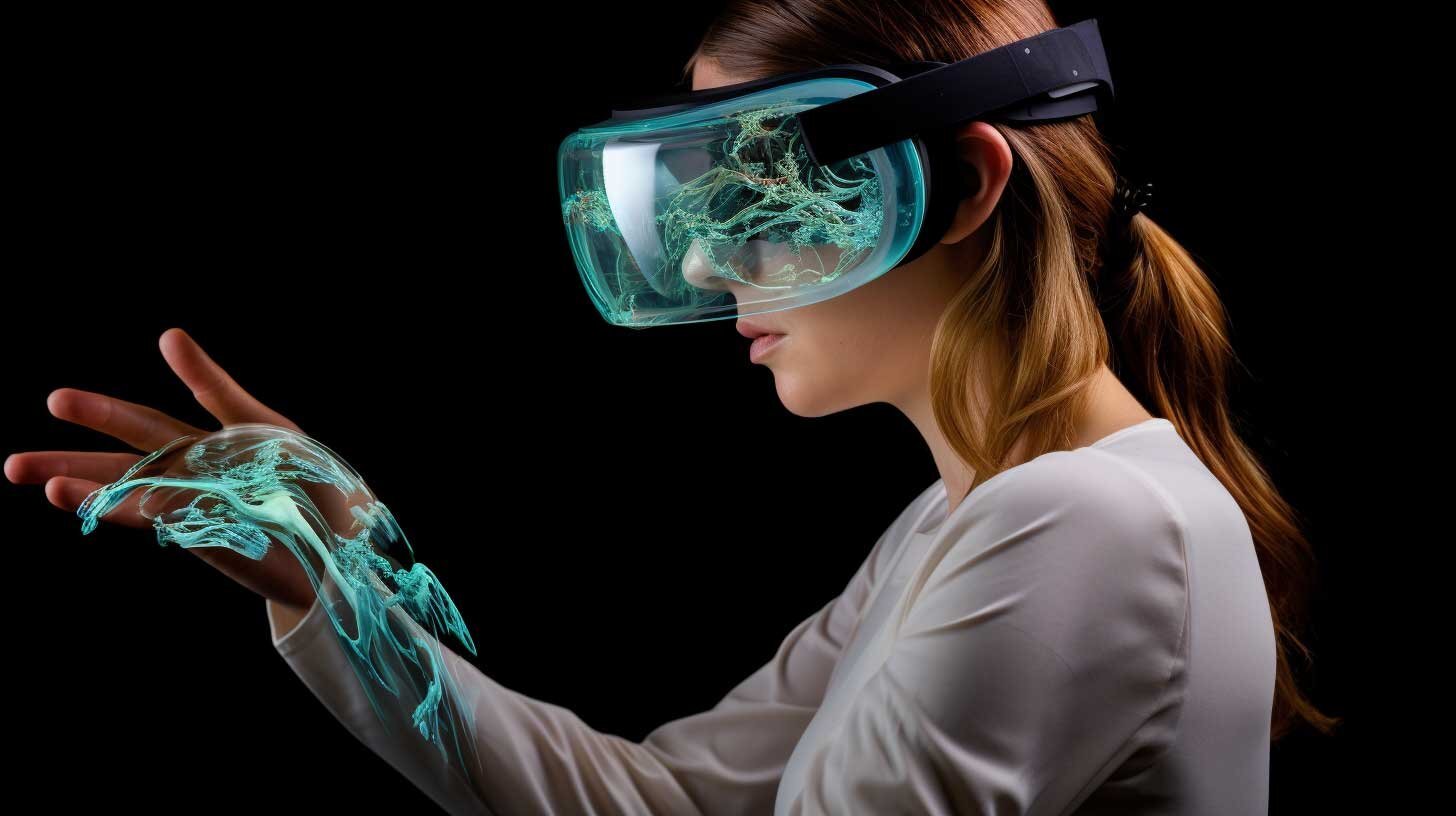 vr in the style of orthochromatic film medical imaging film