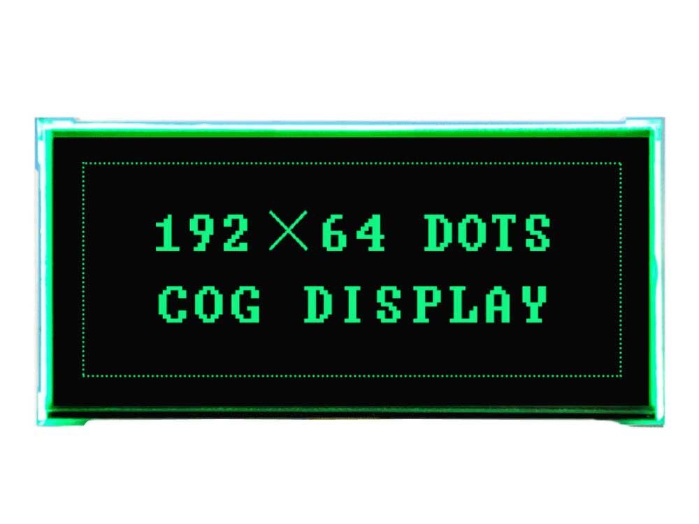 192 by 64 dot matrix fstn negative display black background and white letters lcd.jpg