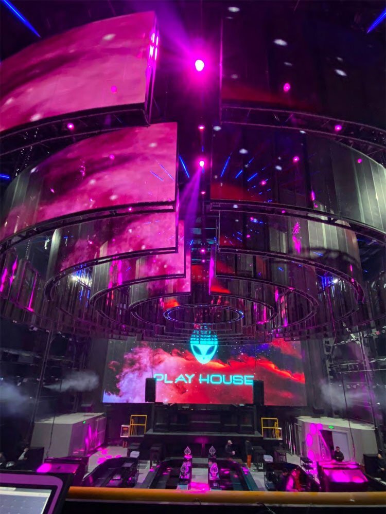 led holographic invisible screen 2