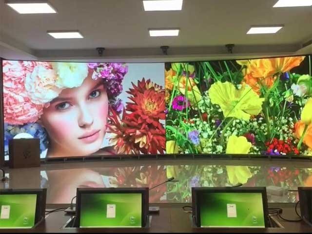 a p1.875 indoor led display with a total area of 20㎡