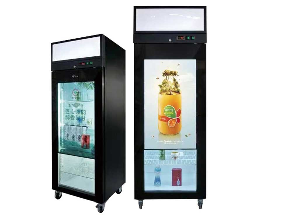 transparent lcd refrigerator display
