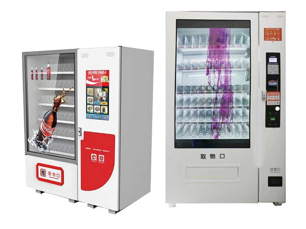 transparent lcd vending machine