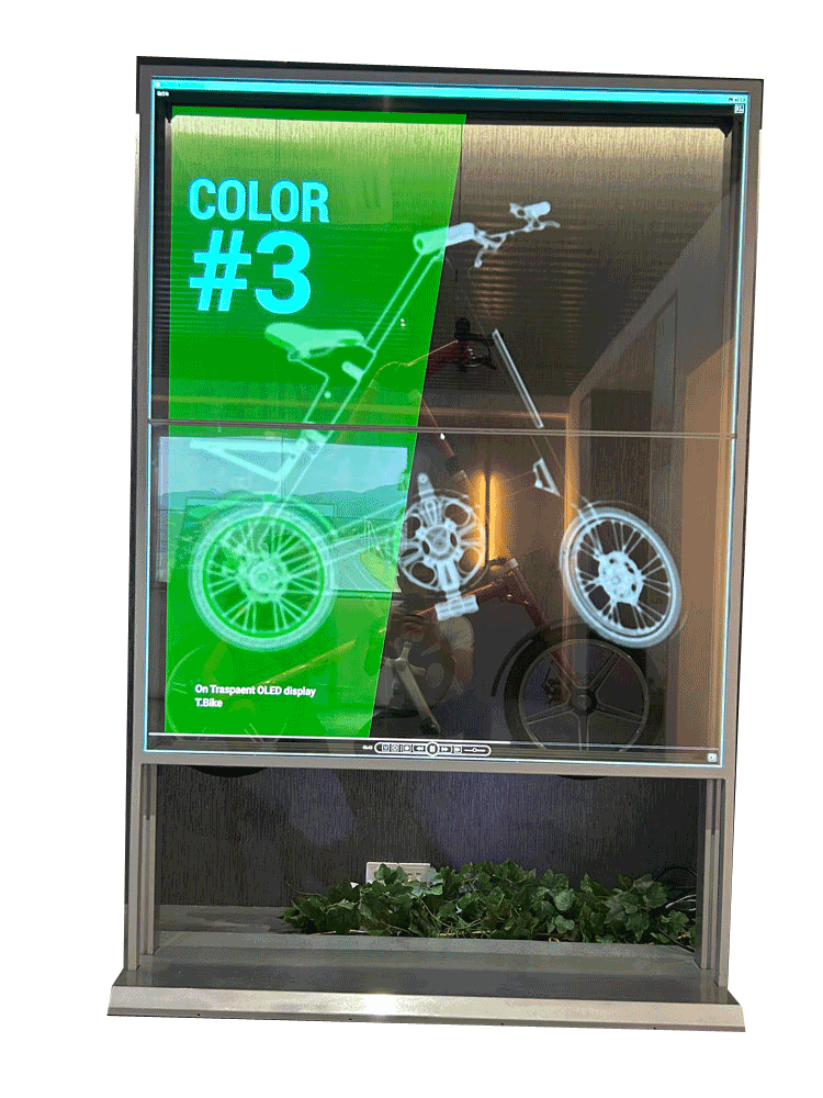 transparent oled video wall
