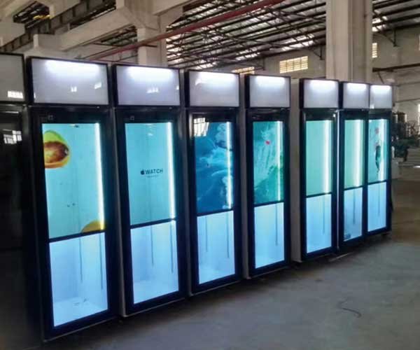 transparent lcd refrigerator display 2