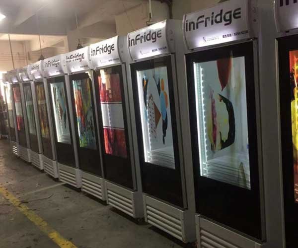 transparent lcd refrigerator display 3