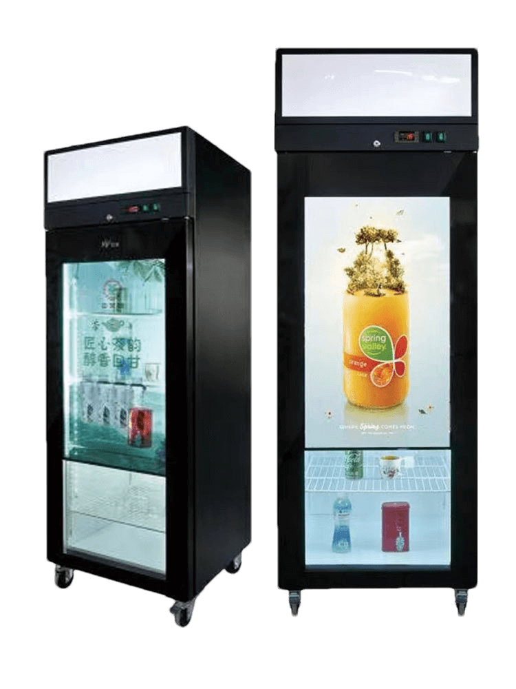 transparent lcd refrigerator display