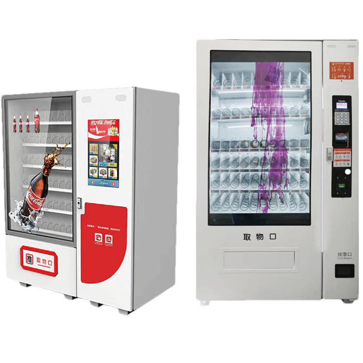 transparent lcd vending machine