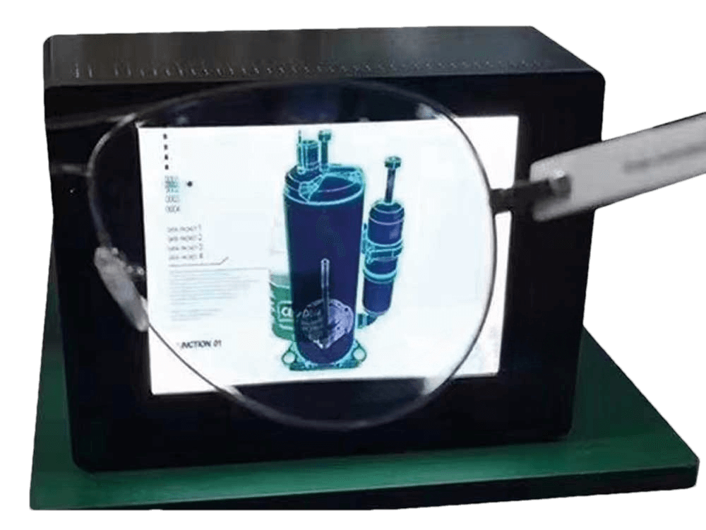 custom transparent lcd display