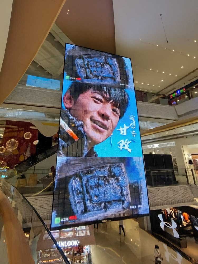indoor transparent led screen – immersive visual experience in shopping mall