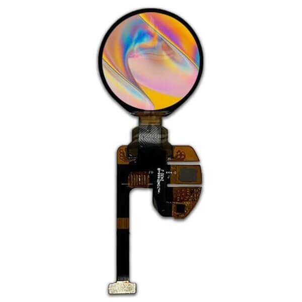 1.04 inch ltps sh8601 ic round qspioncell amoled with touch