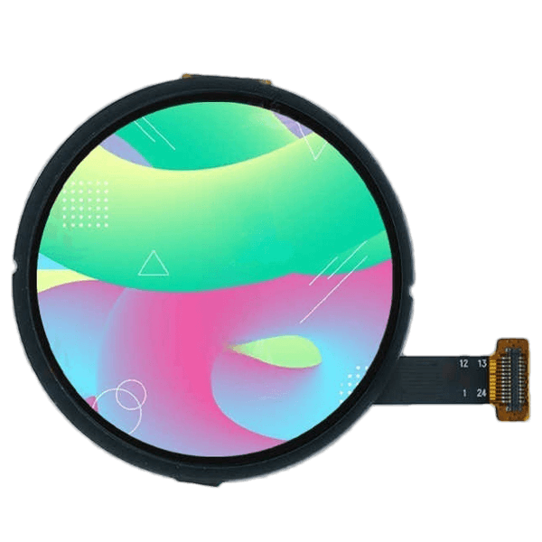 1.43 inch co5300 ic round oled high contrast 466x466 ltps amoled with capacitive touch