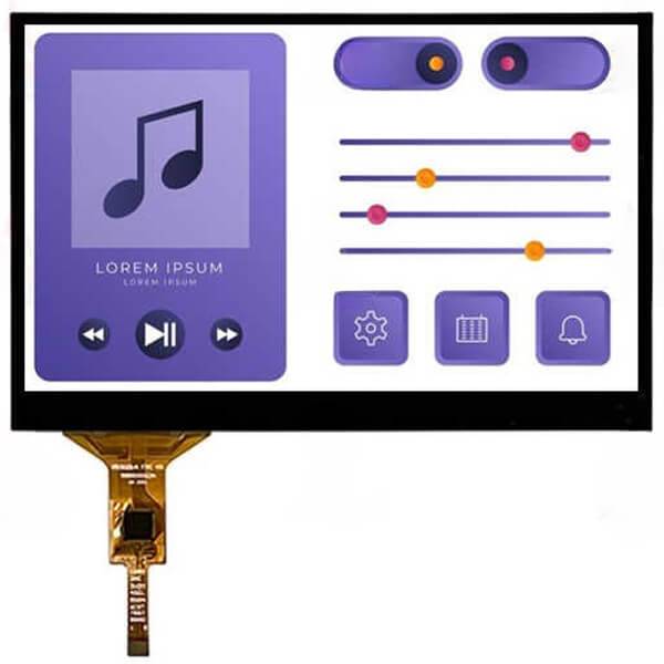 5.9 inch 840x512 jd9168s high brightness high contrast full viewing angle ips tft lcd with capacitive touch pannel