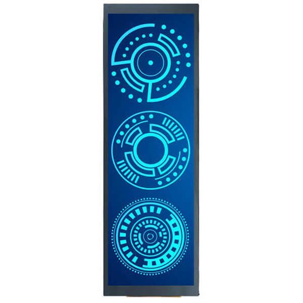 7.84 inch 400x1280 high brightness bar type tft lcd capacitive touch with hdmi board