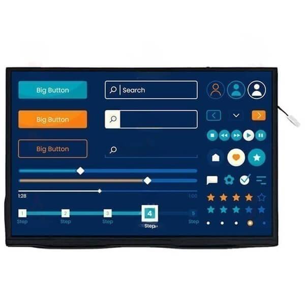 8.0 inch ips 1920x1200 lvds interface high brightness tft lcd module