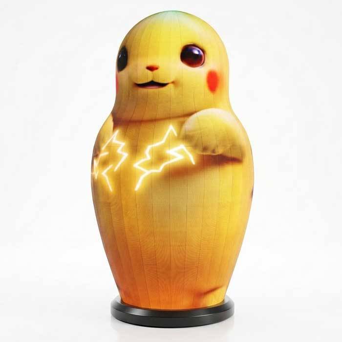 mascot & character shaped led display