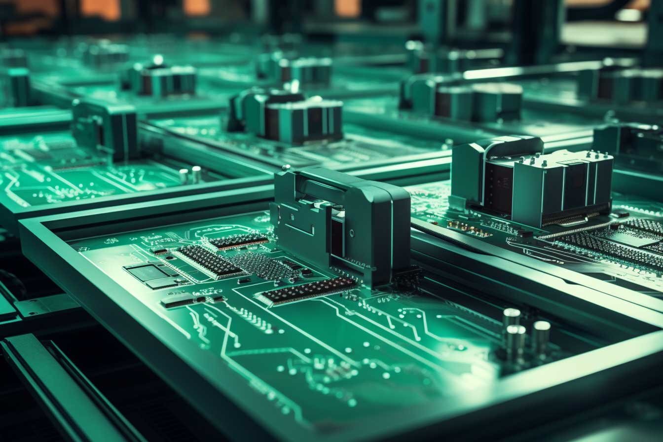 pcb assembly line for lcd displays 4