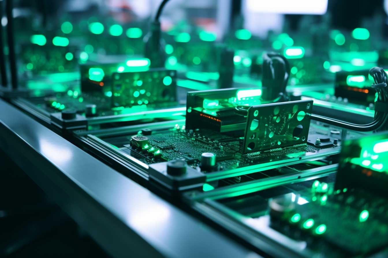 pcb assembly line for lcd displays 7