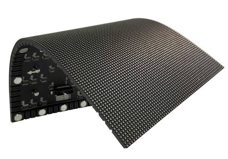 r2.5 front curved flexible led displays