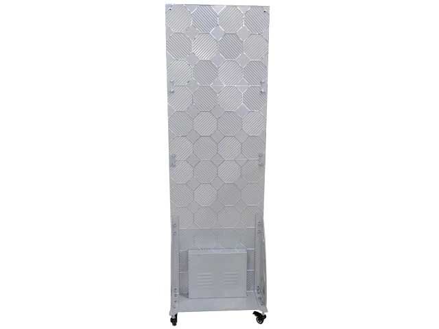 led display advertising machine back view