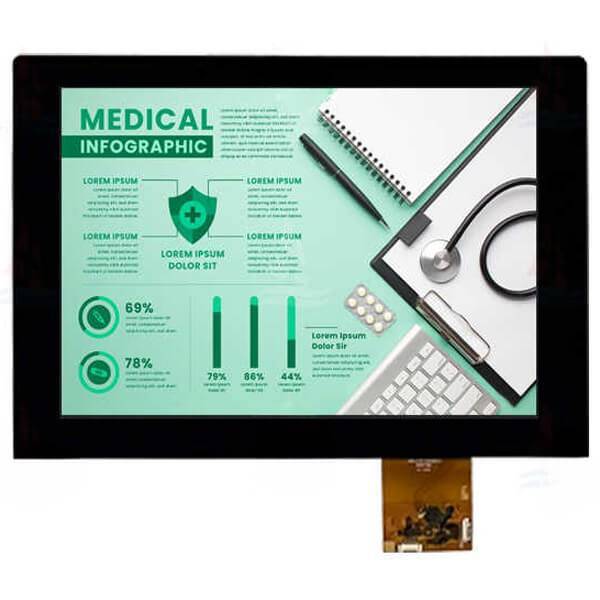 12.1 inch 1920x1080 ips high brightness high contrast tft lcd module with capacitive touch panel