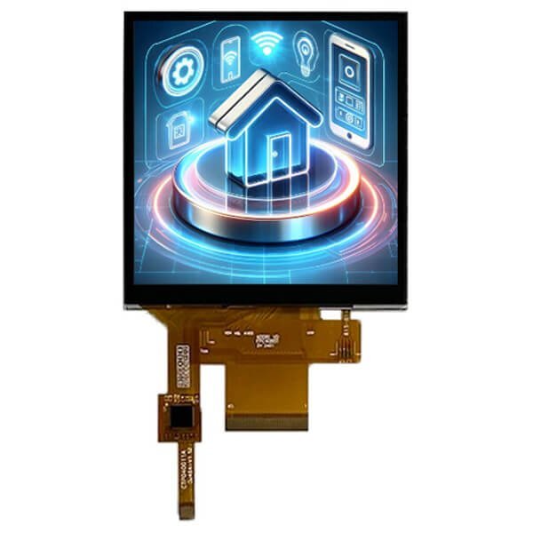 4.0 inch 320x320 st7796 spi+mcu+rgb interface square tft high brightness ips lcd capacitive touch display
