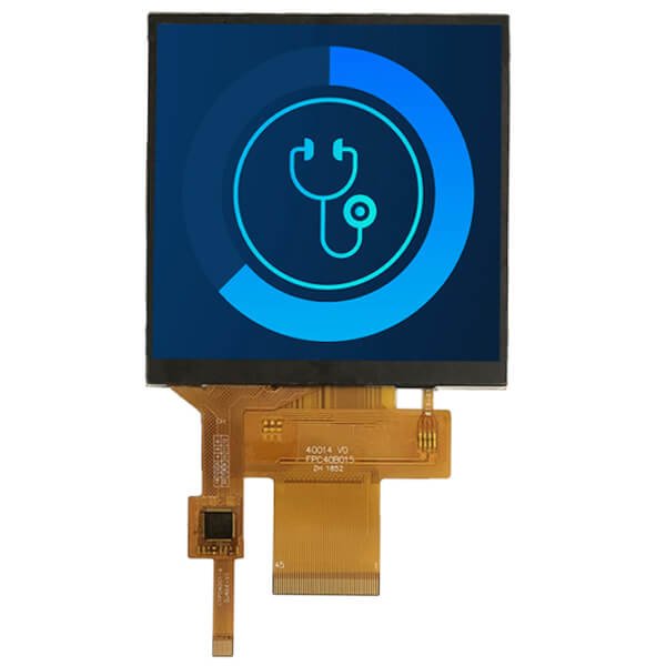 4.0 inch 480x480 st7701s rgb interface square tft full viewing angle high brightness ips lcd capacitive touch panel
