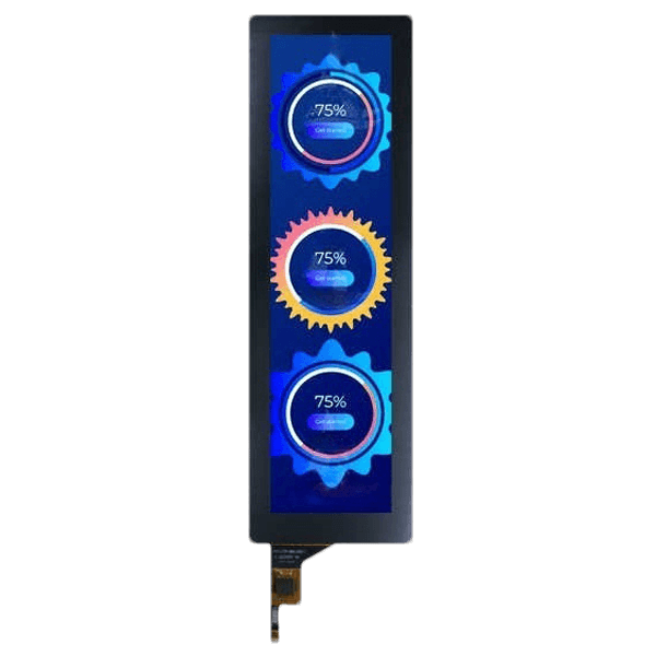 8.9 inch ips 480x1920 bar type tft mipi interface high brightness medical lcd with capacitive touch
