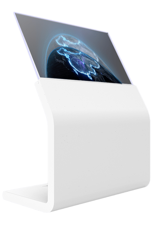Transparent OLED Signage