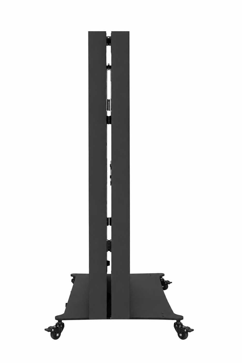 Side View of indoor portable foldable LED poster