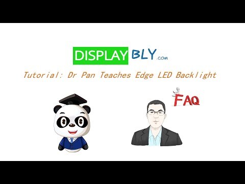 Edge-lit LED backlight definition video thumbnail