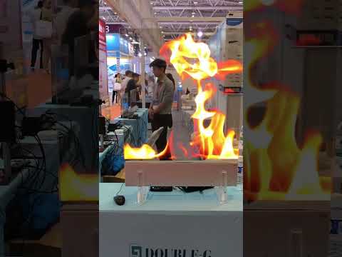 Realistic fire effect demo thumbnail